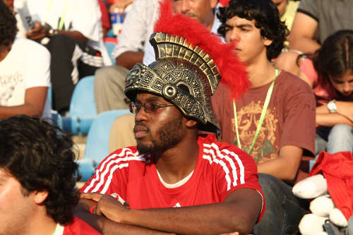 Worried fan