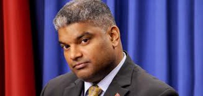 Photo: Attorney General Anand Ramlogan. (Courtesy T&T Mirror)