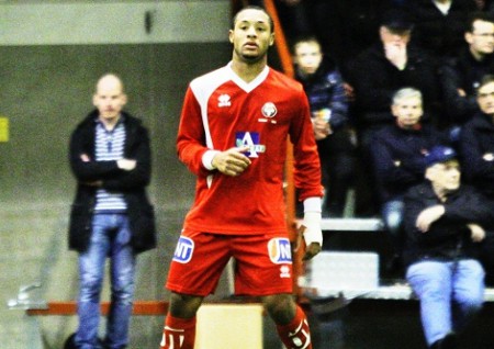 Photo: Trinidad and Tobago and FF Jaro striker Shahdon Winchester. (Courtesy FF Jaro)