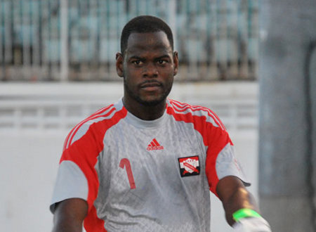 Photo: Trinidad and Tobago goalkeeper and Club Sando goalkeeping coach Jan-Michael Williams.