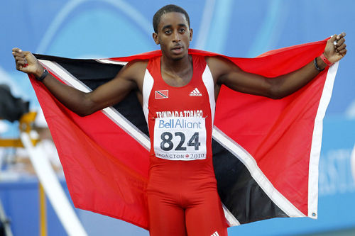 Photo: Jehue Gordon became a world champion at the 2013 IAAF Championships in Moscow. He should thank God he is not a junior athlete at present. (Courtesy Christianstt.com)